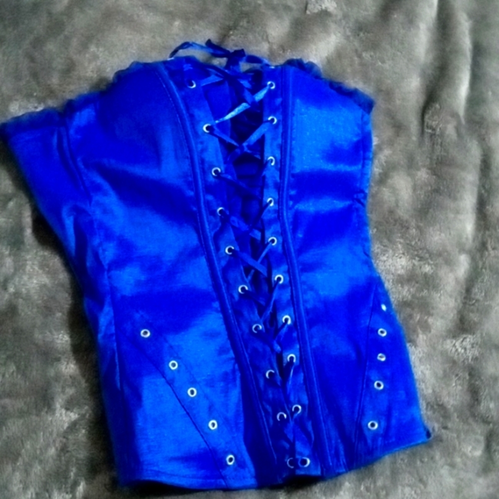Blue Corset